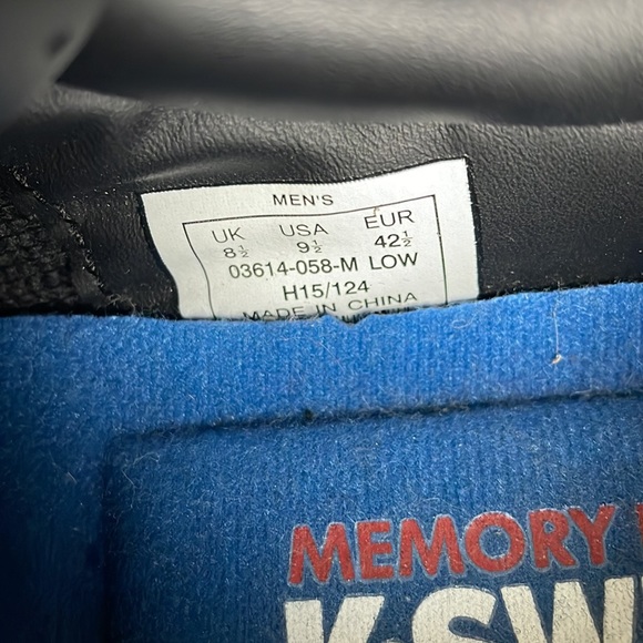 K-SWISS•NWT•BLACK SHOES - Picture 6 of 11